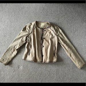 Elevenses leather jacket, worn twice